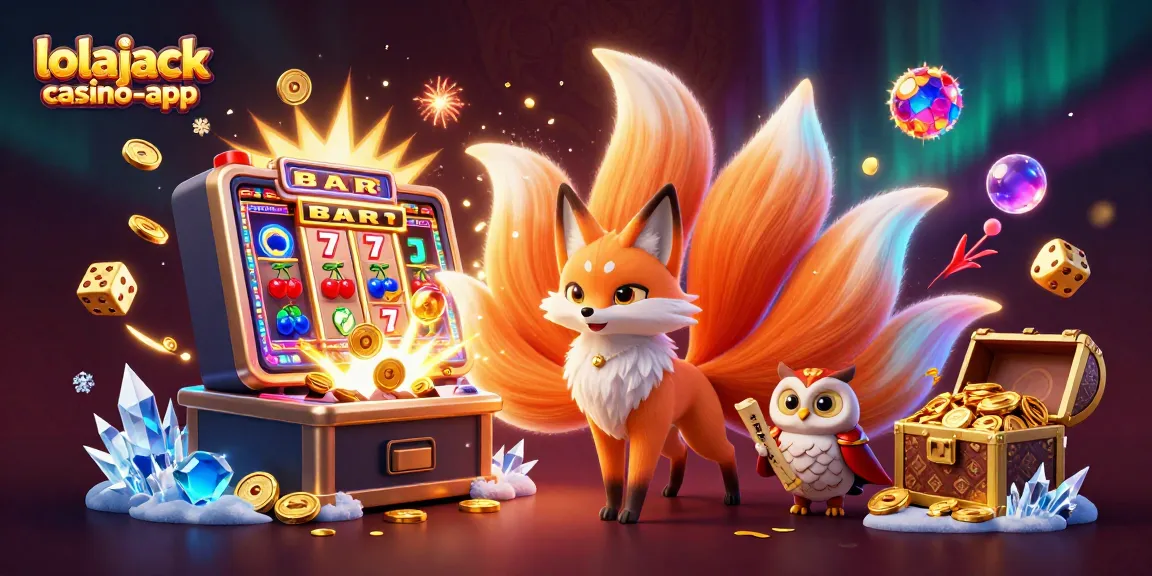 Experience the vibrant world of lolajack casino-app, showcasing exhilarating gaming moments.