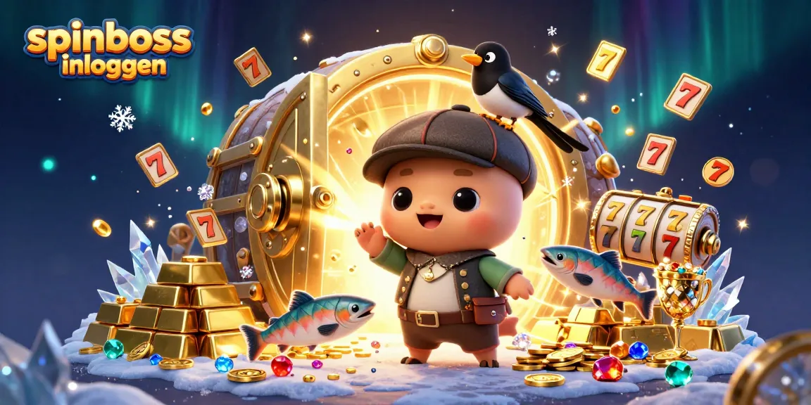 Experience spinboss inloggen with exciting treasures and playful elements in a dynamic casino scene.